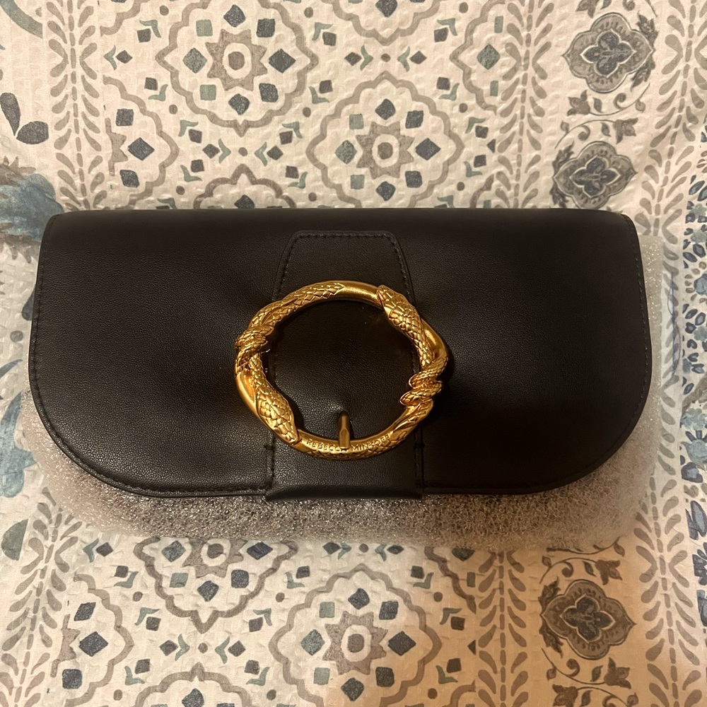 Rebecca Minkoff Snake Ring Leather Chain Crossbody Bag